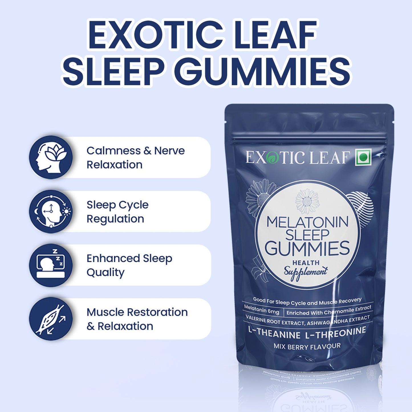 Melatonin Sleep Gummies | 100% HALAL