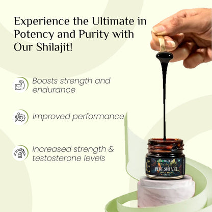 Pure Shilajit Gold Resin